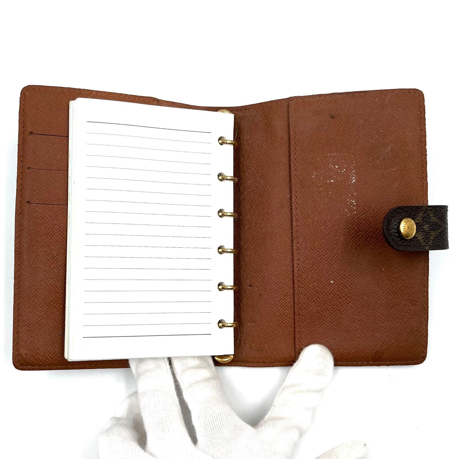 ルイヴィトン モノグラム 手帳カバー ミニアジェンダ 新品未使用 ルイ