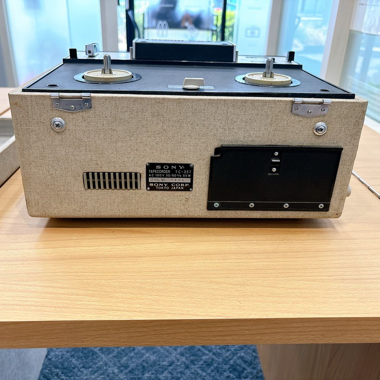 SONY オープンリール　TC-357A SONY 7号50Hzモノラル オープンリールテープレコーダー TC-357A