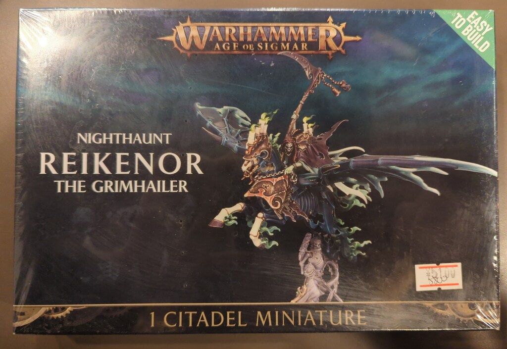 GAMESWORKSHOP WARHAMMER Age of Sigmar Nighthaunt Easy to Build: Reikenor the Grimhailer
