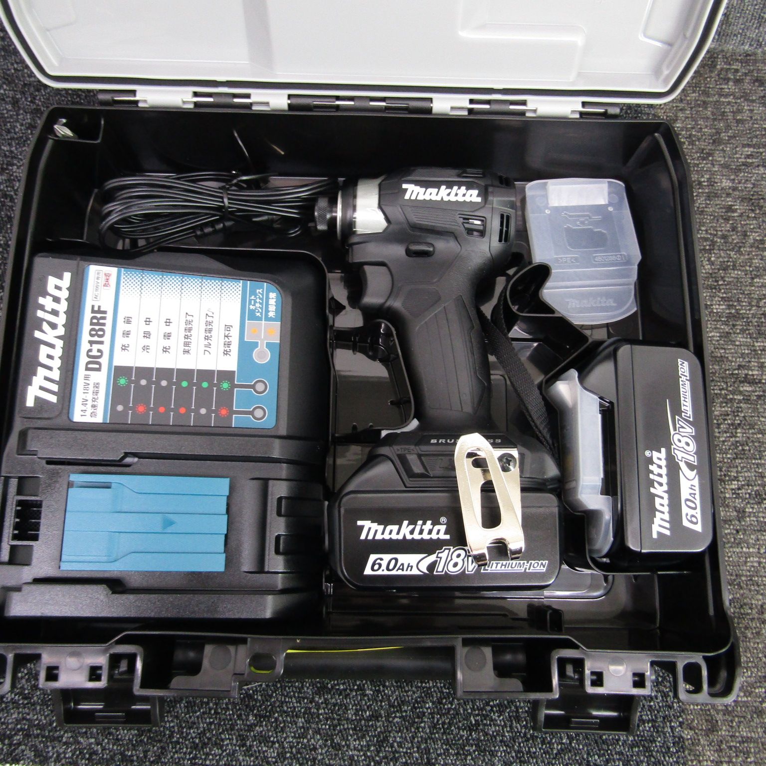 マキタmakita 18vコードレスインパクトドライバーセット TD173DRGXB 黒 ブラック アクトツール富山店 A