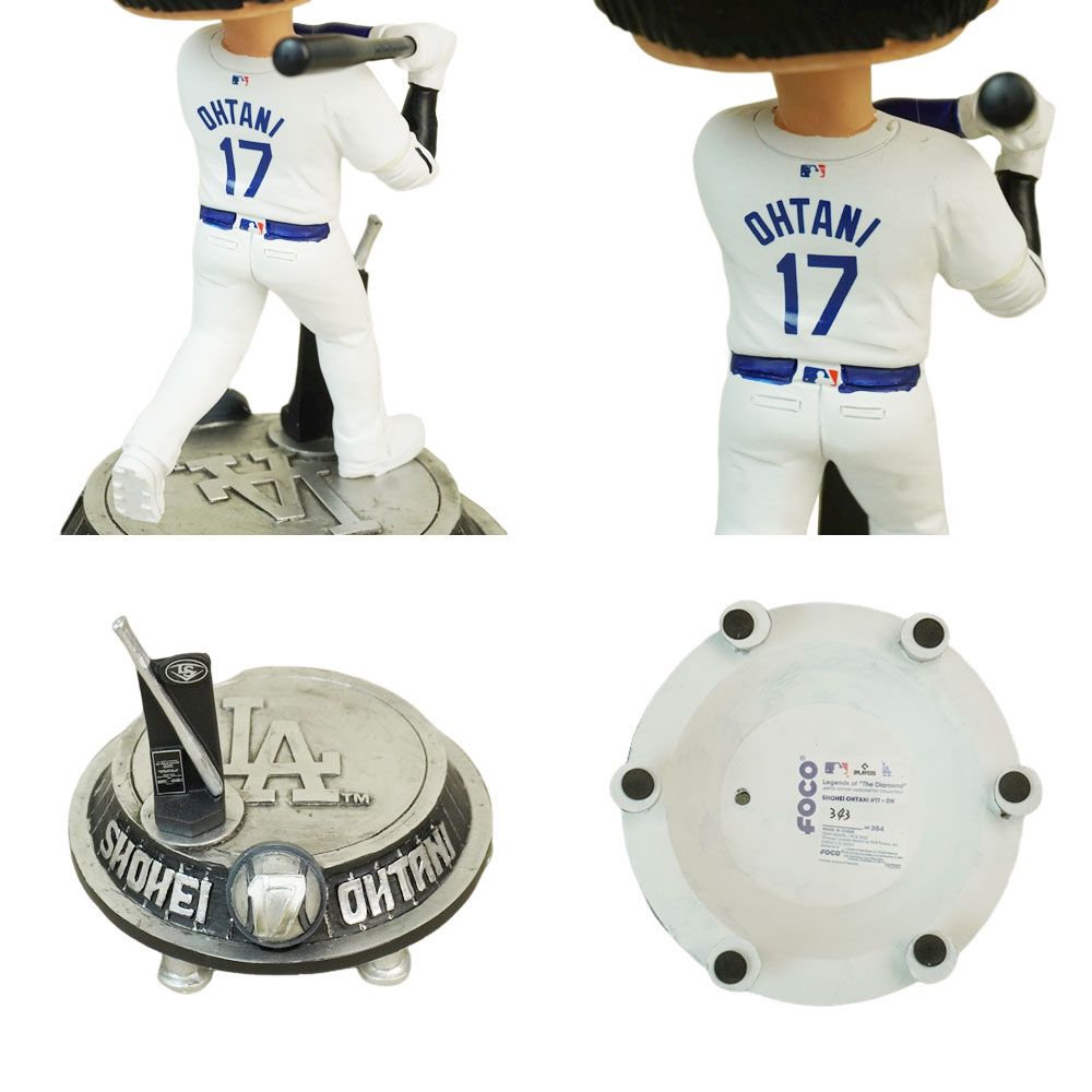 大谷翔平 ボブルヘッド 9.5インチ FOCO BIG HEAD SILVER ショップ