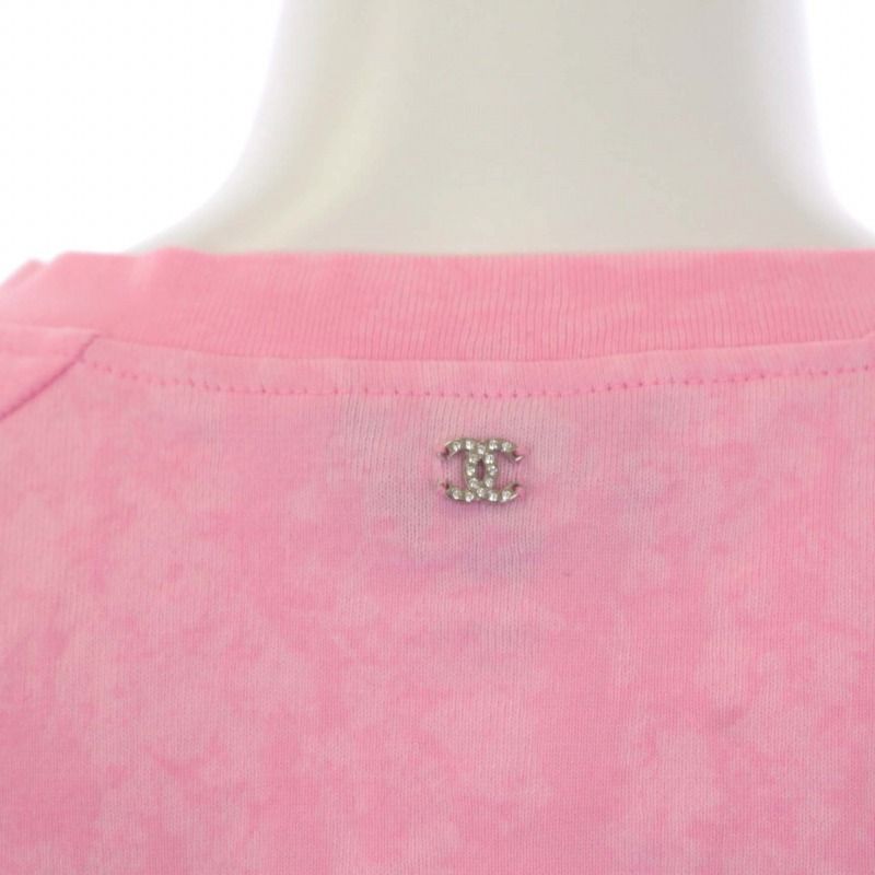 シャネル CHANEL 23SS ロゴ クロップド カットソー 半袖 ココ