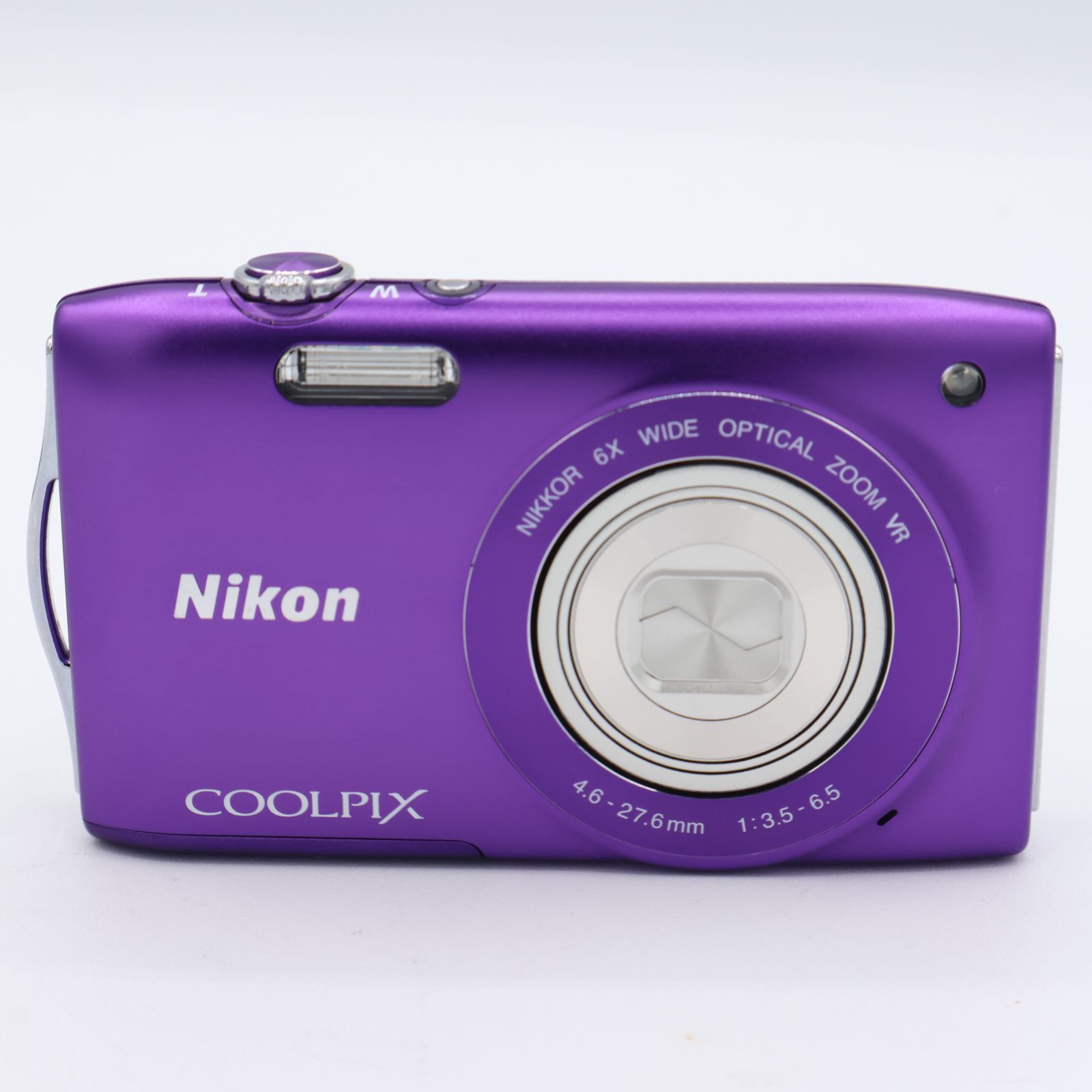 【美品】Nikon デジカメ COOLPIX S3300 ラベンダーパープル Nikon デジタルカメラ COOLPIX (クールピクス) S3300 ラベンダー