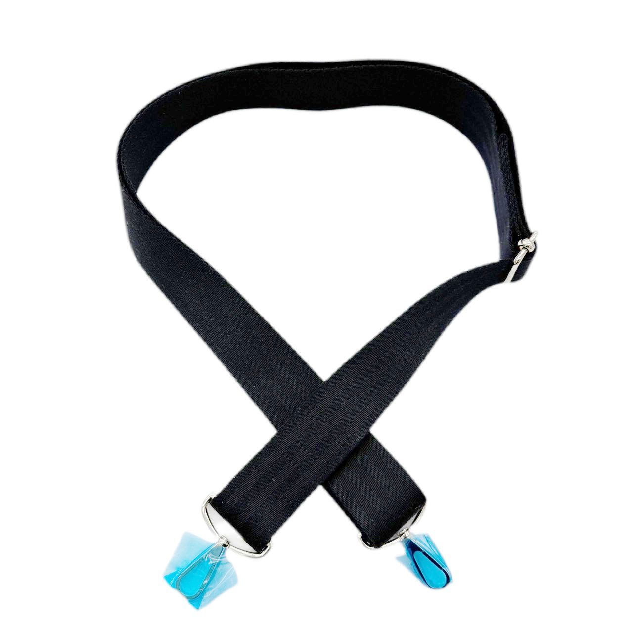 HERMES エルメス ストラップ ブラック メンズ バッグ 92～150cm