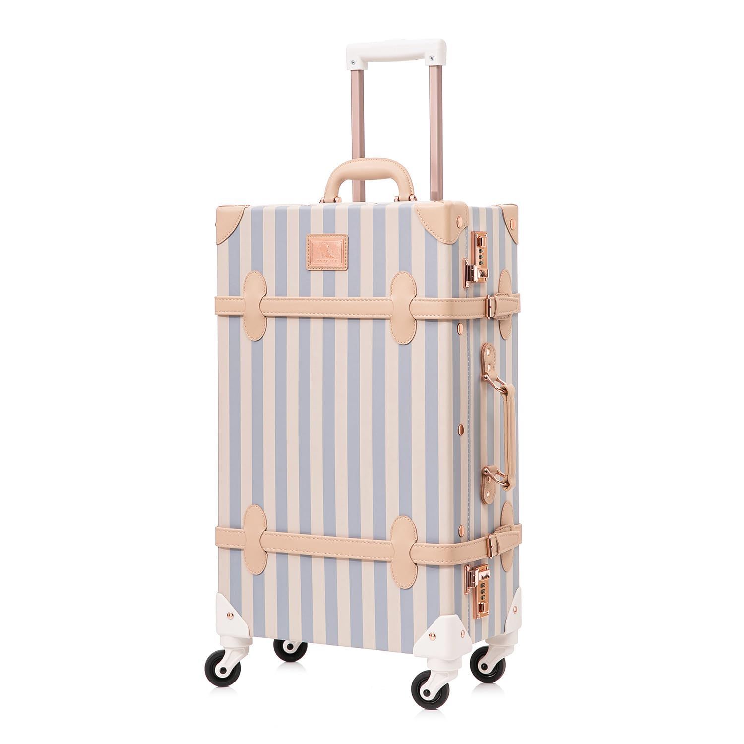Uniwalker かわいい キャリーケース 復古主義 スーツケース トランクケース 修学旅行 静音四輪 手作り 可愛い キャリーバッグ 機 Uniwalker かわいい キャリーケース 復古主義 スーツケース トランク