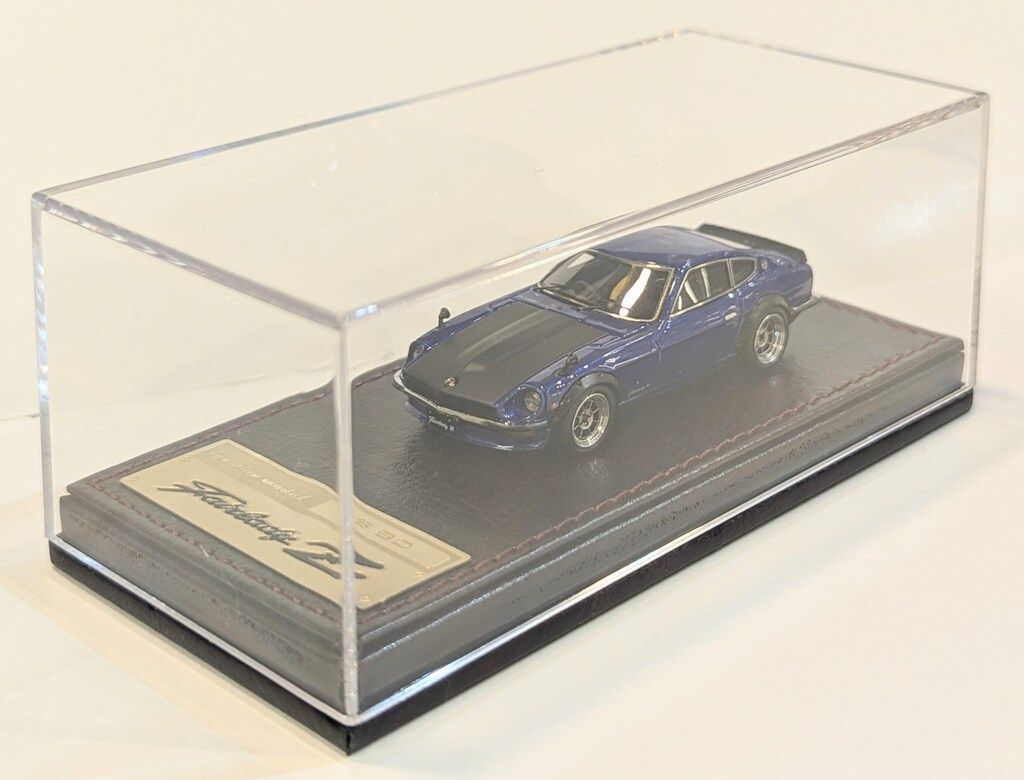 ignition model 1/64 Nissan Fairlady Z (S30) Blue Metallic IG2311