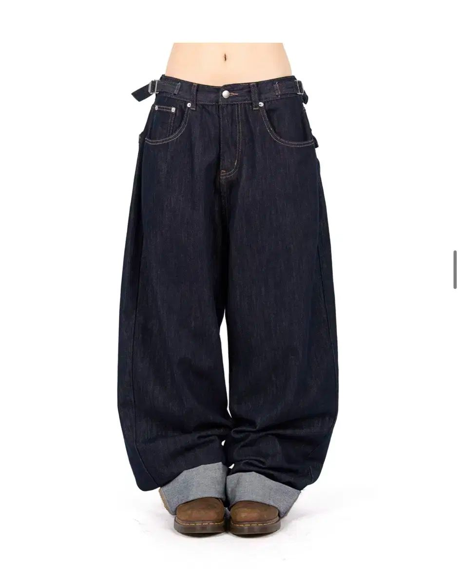 REETKEEM デニム ワイド パンツ