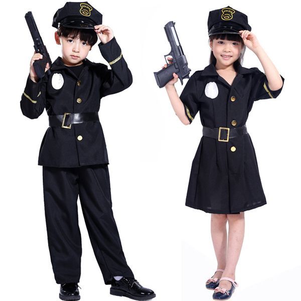 ハロウィン キッズ 警察服 ポリス 子供 警察官 コスチューム 女の子 男の子 演出服 警察制服 ポリス お巡りさん 双子 ハロウィン コスプレ衣装 警官 子供 警察官 仮装 コスチューム 変装 余興 変装グッズ パーティ