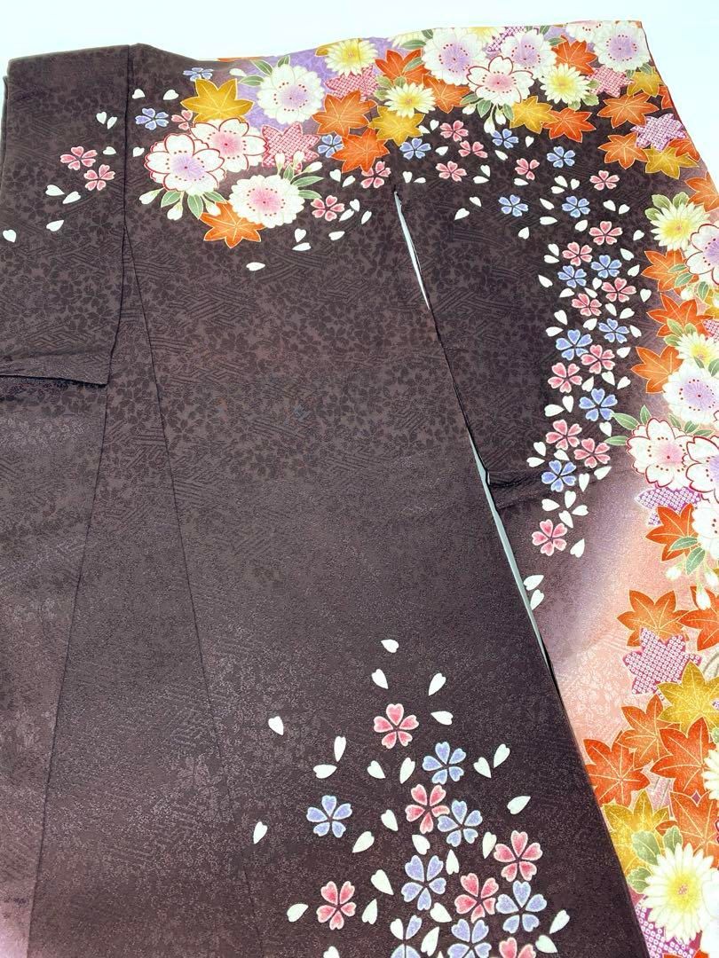 振袖 豪華 刺繍 紋意匠 身丈156cm 撥水加工済 MO2896 - メルカリ