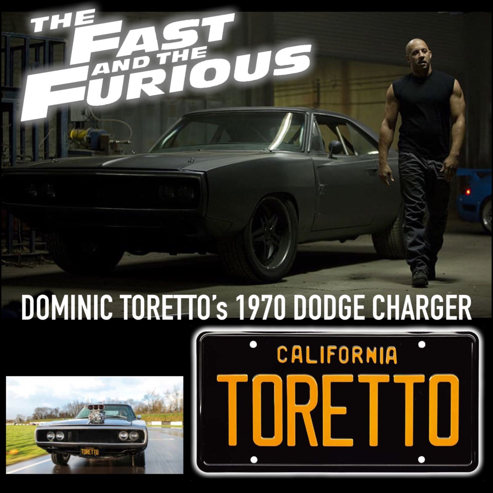 新品 🇺🇸 THE FAST AND THE FURIOUS TORETTO LICENSE PLATE ワイルド・スピード ライセンスプレート  ドミニク・トレット アメリカン雑貨 映画 ムービー 看板 CMプレート ナンバープレート - メルカリ