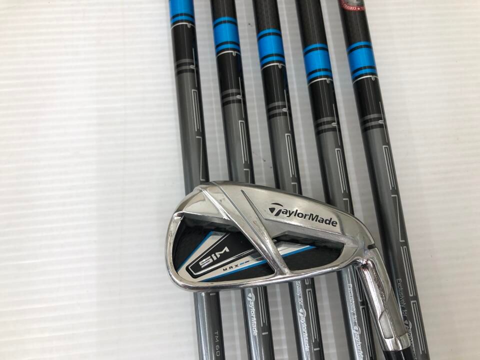 TaylorMade - テーラーメイド SIM MAX アイアン 5本 TENSEI BLUE TM60 テーラーメイド SIM MAX アイアン 5本セット [TENSEI BLUE TM60