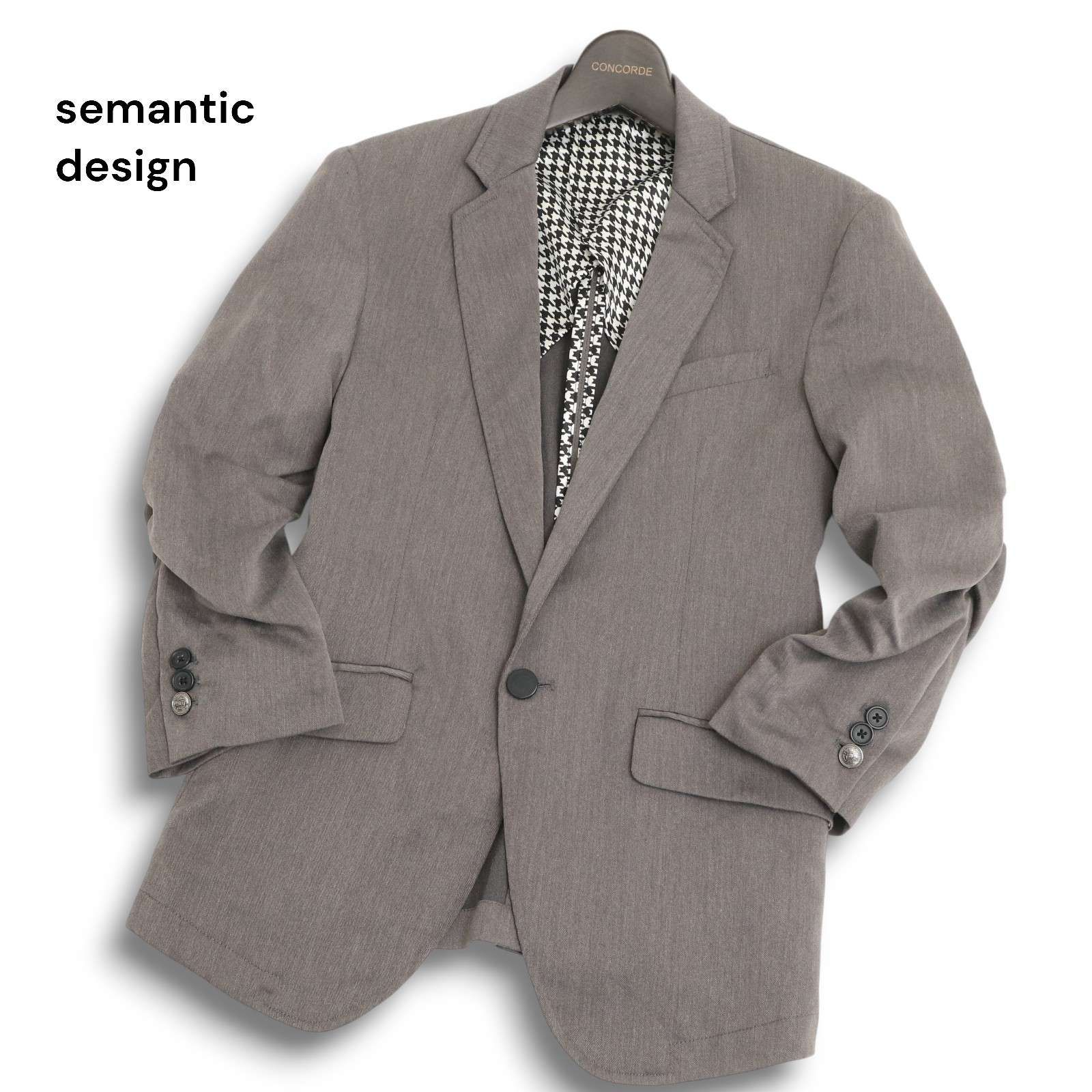 semantic design セマンティック デザイン 通年☆ 7分袖 袖 