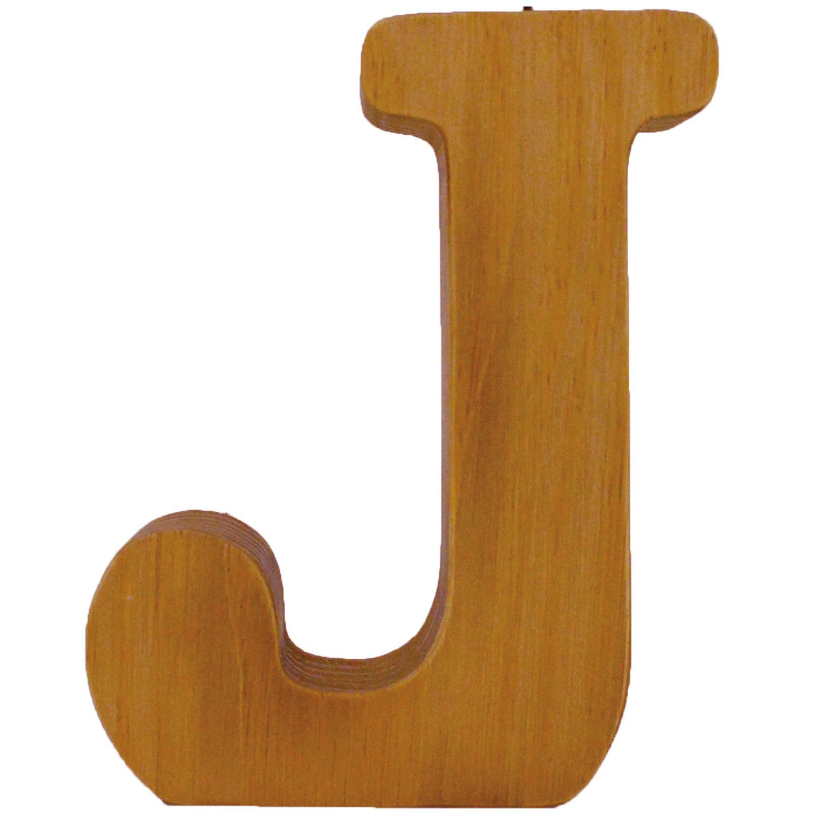 J サイズ w 12×d 3.5×h 15 cm アルファベット ウッデン 大きめサイズの高さ15 木製 ケーアイジャパン