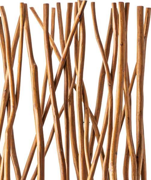 ラタン のナチュラルパーテーション