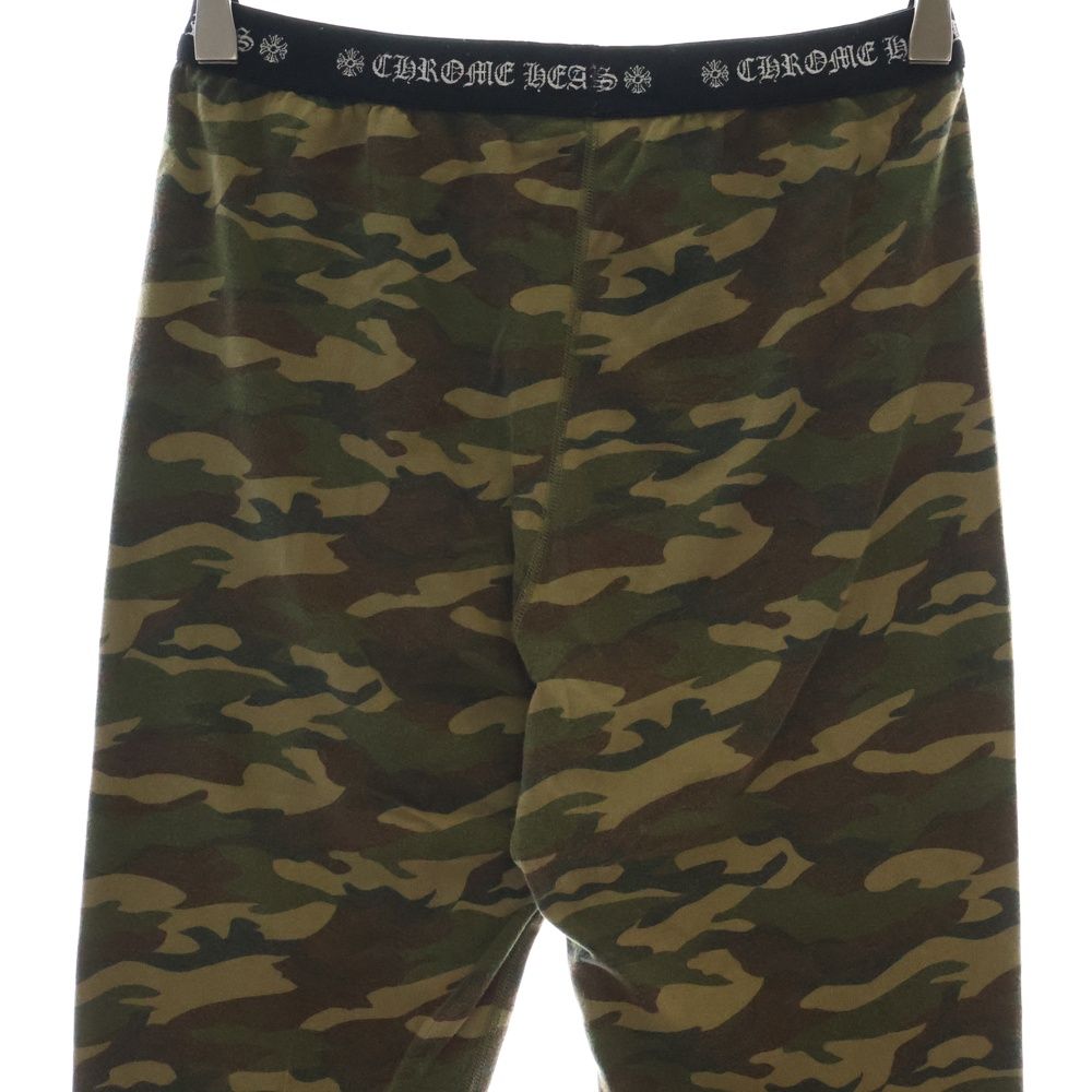 CHROME HEARTS (クロムハーツ) カモ柄 ホースシュープリント レギンス