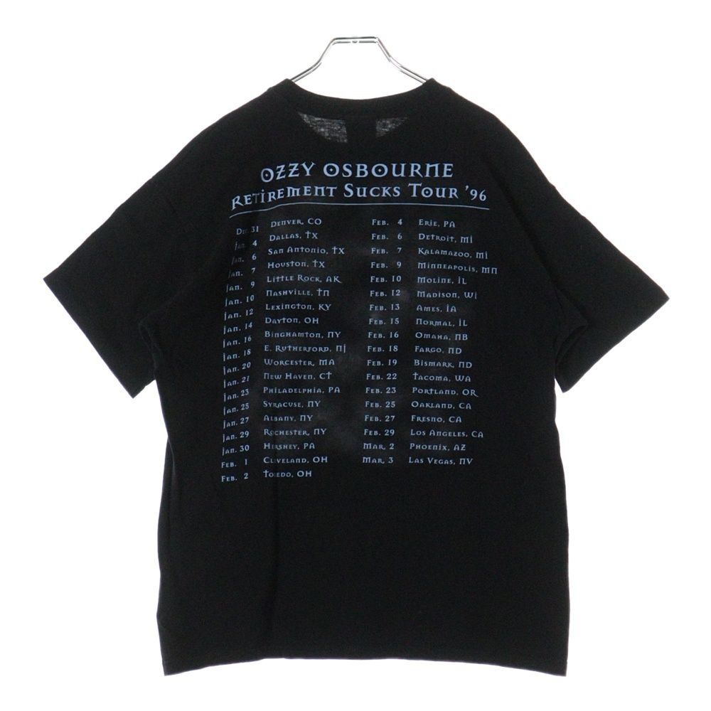 VINTAGE (ヴィンテージ) 90S OZZY OSBOURNE 1996 RETIREMENT SUCKS
