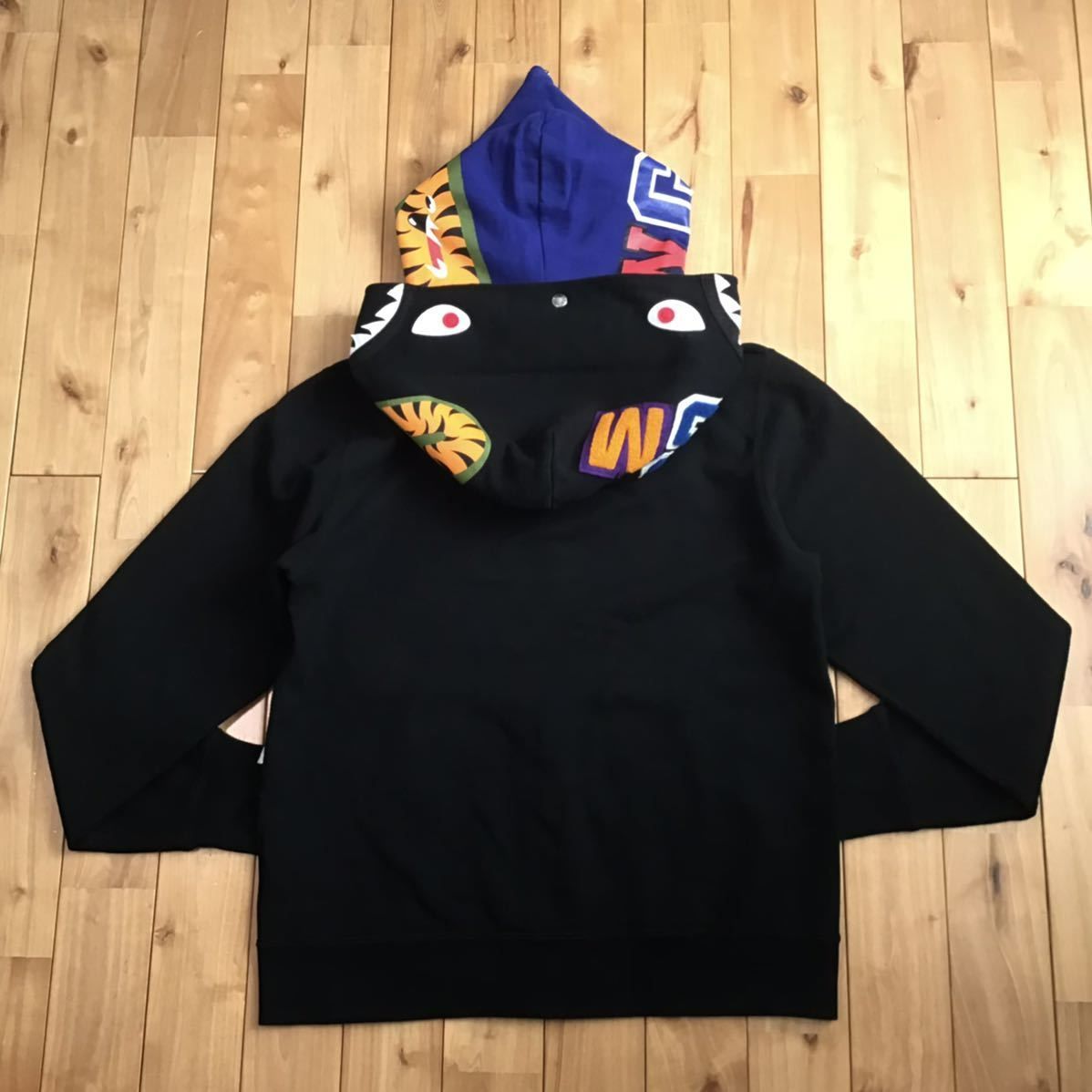 HOT在庫Bape パーカーブルー トップス