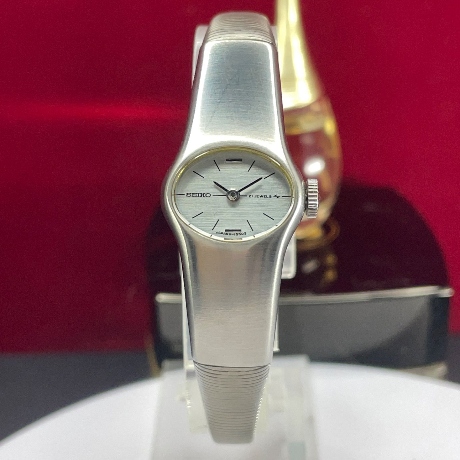★レアモデル デッドストック 70s SEIKO 手巻 純正SSベルト 腕時計 ☆レアモデル デッドストック 70s SEIKO 手巻 純正SSベルト