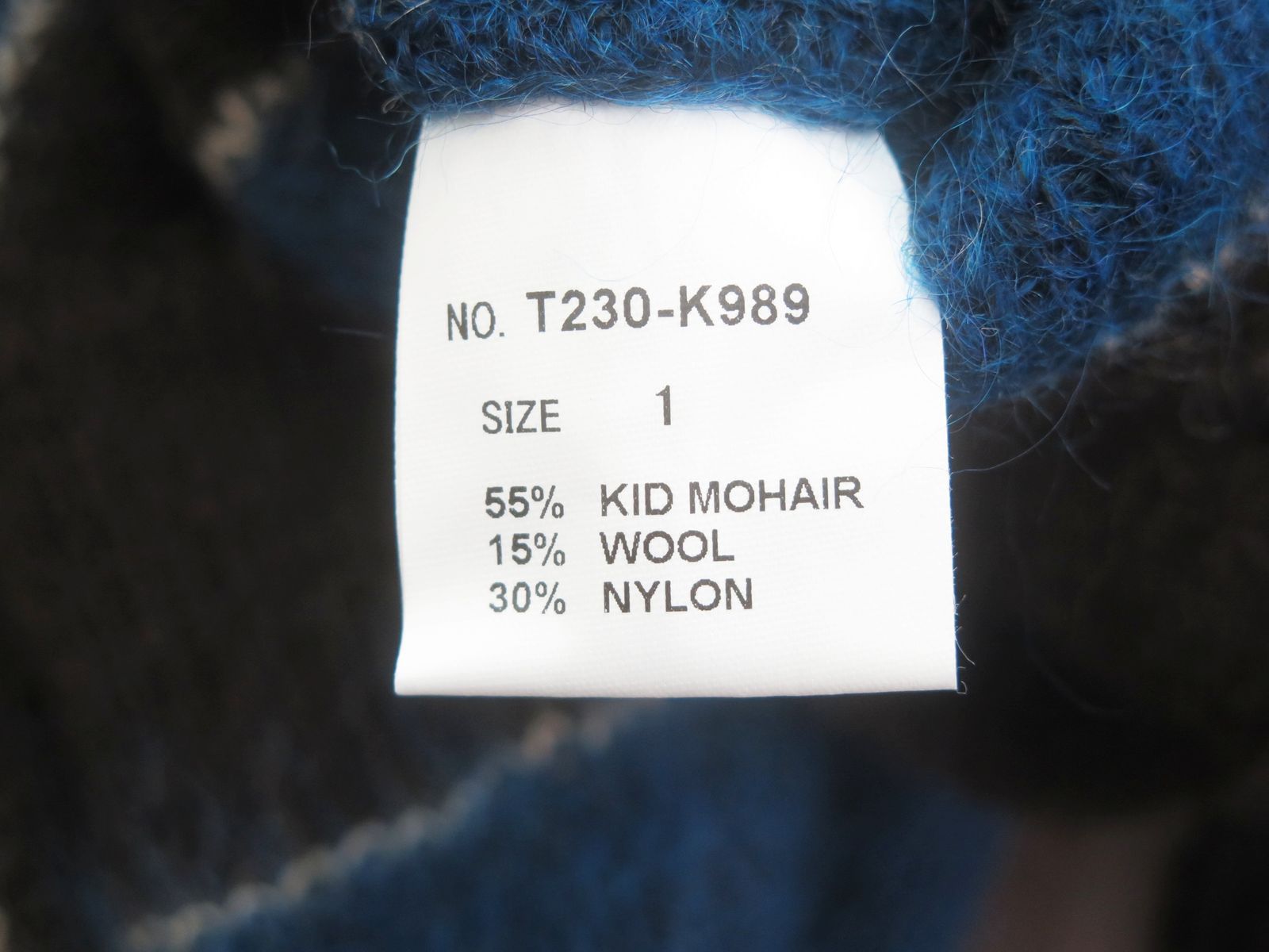 Time is on タイムイズオンKIDMOHAIR CLASSIC6BC/D is MOHAIR KID 