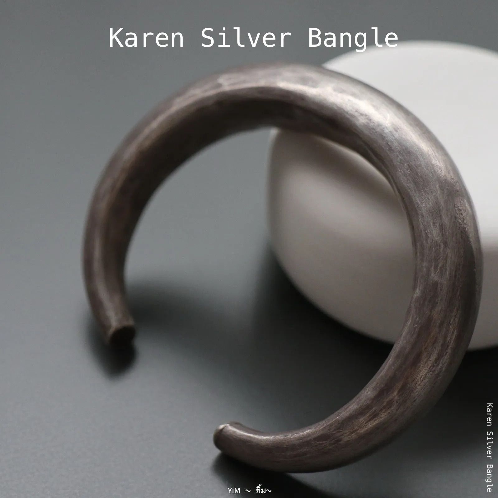 24a-BL207｜Karen Silver Bangle カレン シルバー バングル