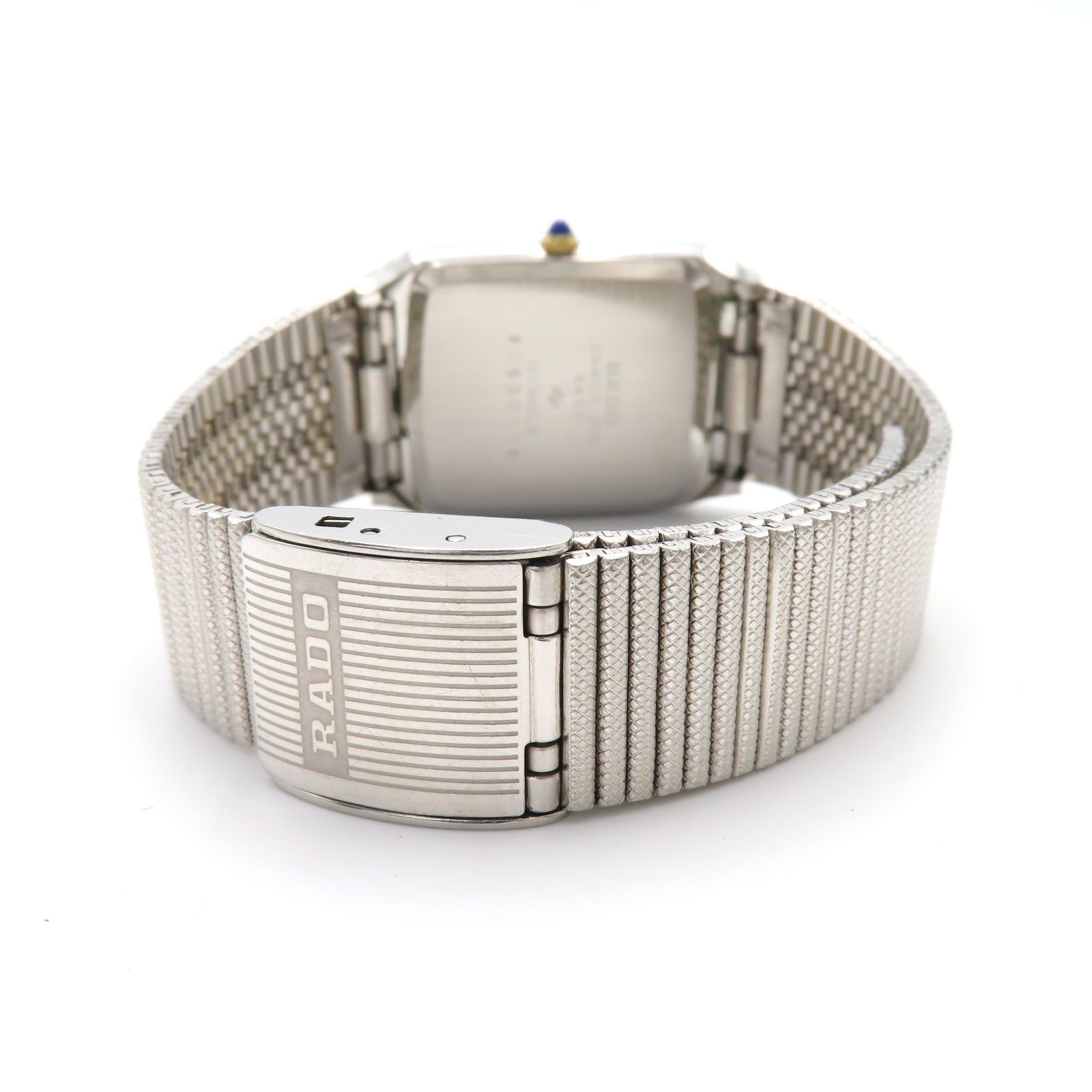 RADO クォーツ時計 シルバー RADO ラドー 121.9022.2 メンズ 腕時計 クオーツ Qz 白文字盤 SS