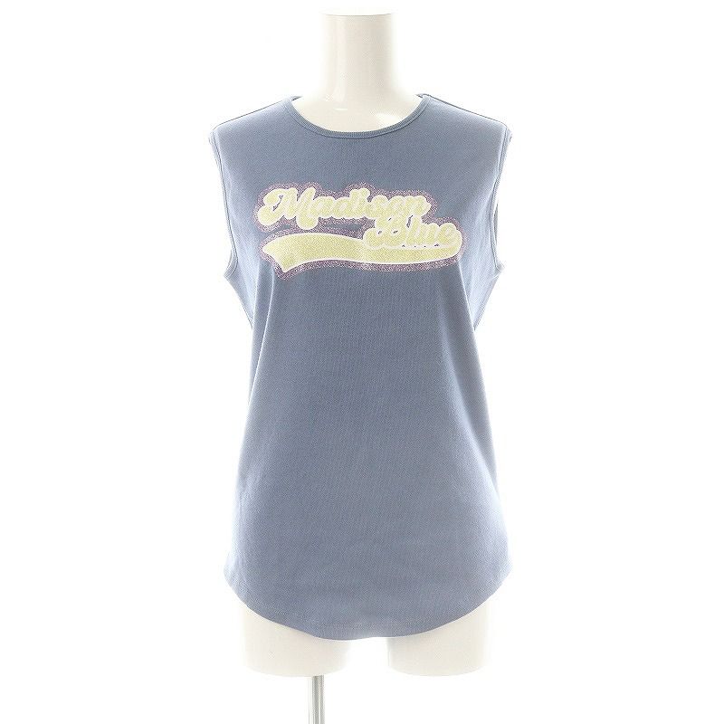l'appartementMADISONBLUE マディソンブルータンクトップ MADISONBLUE / マディソンブルー】CREW NECK SLEEVELESS TEE