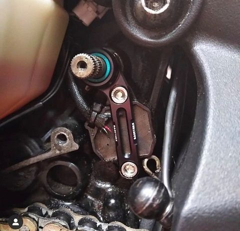 RACETORX ギアシフトサポート DAYTONA STREET TRIPLE TRIDENT デイトナ ストリートトリプル トライデント