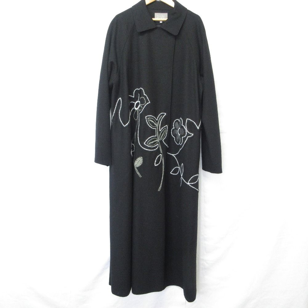 TOKUKO 1er VOL◆トクコ プルミエヴォル シフォン オーバーサイズ ブラウス 総柄プリント レディース サイズ9 日本製 TOKUKO 1er VOL コート 9&frasl;トクコプルミエヴォル シャギーニット