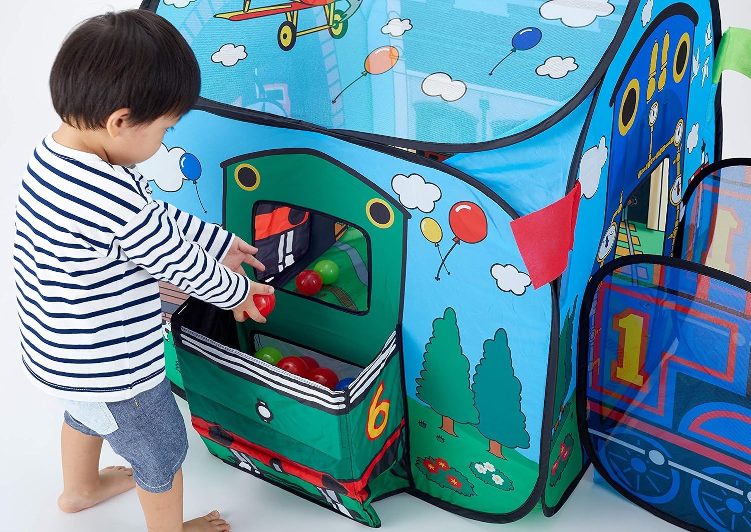 きかんしゃトーマス ソドー島のボールハウス NONAKA WORLD きかんしゃ