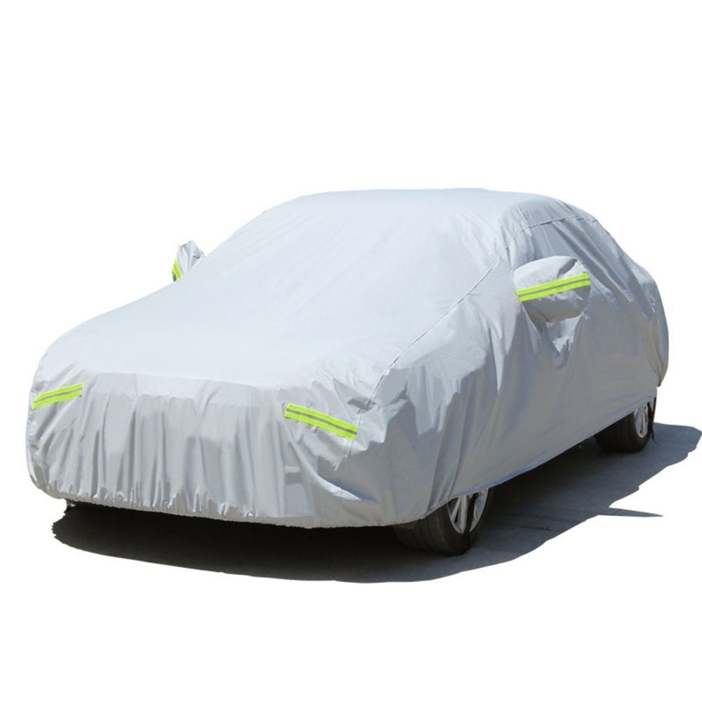 グレー  YXL  車 ボディカバー pmycarbody02 ボディカバー 裏起毛 自動車カバー カーカバー 雹 車カバー 自動車 車 カバー はっ水 撥水 開閉可能 アルミコーティング 4層構造 傷防止 汚れ防止 盗難