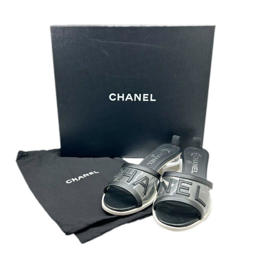 CHANEL シャネル ココマーク ミュール サンダル サイズ36 1/2 約