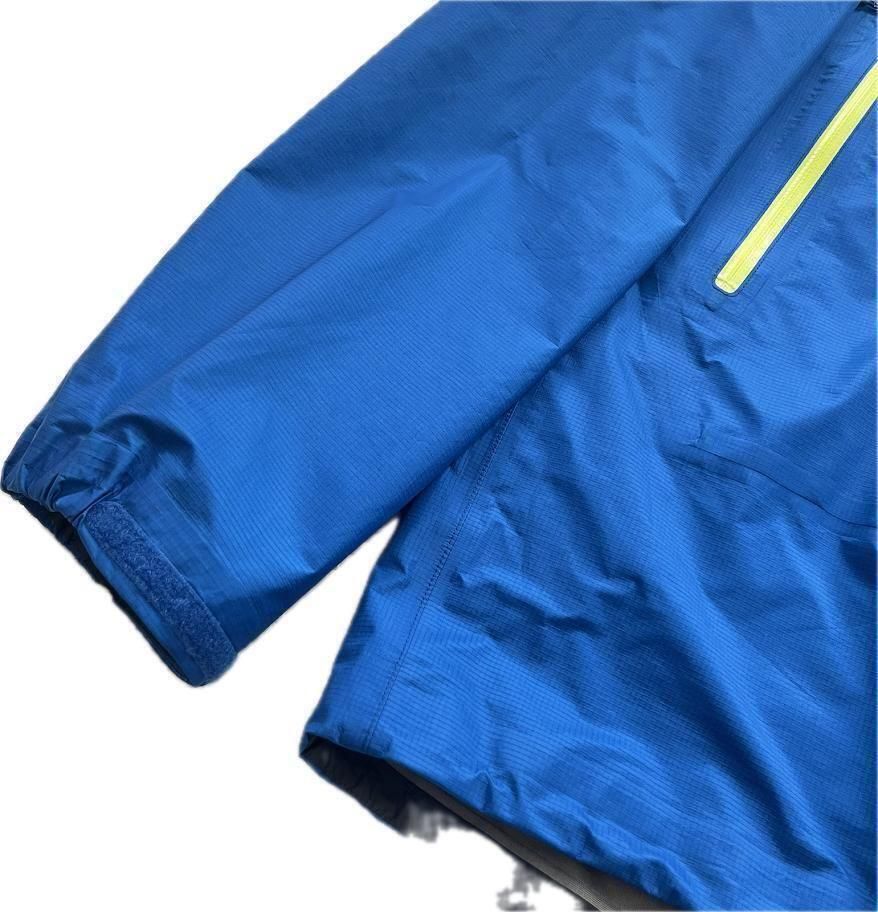 mont-bell モンベル GORE-TEX ゴアテックス ストームクルーザージャケット ブルー L レインウェア 雨具 登山トレッキング アウトドア HRDEVELOPMENT_JP