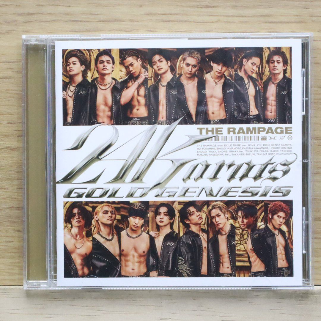 国内盤CD☆ザ・ランペイジ from EXILE TRIBE□ 24karats GOLD