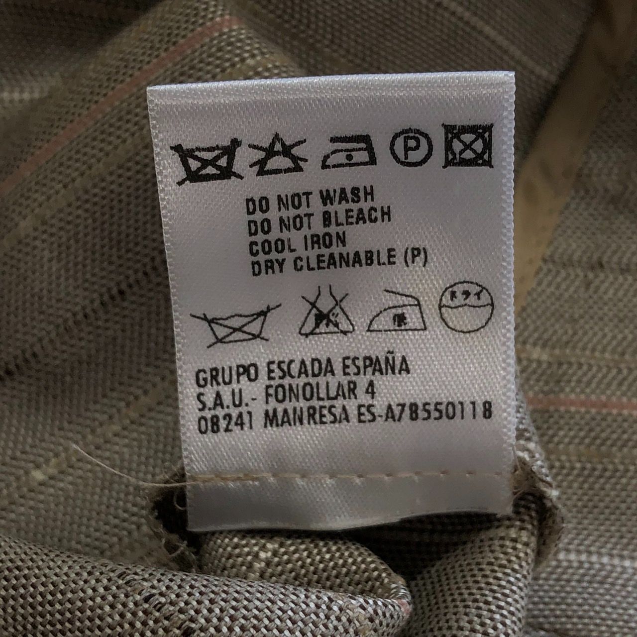 ESCADA ストレートパンツ ストライプ柄 36 サイズ - メルカリ 