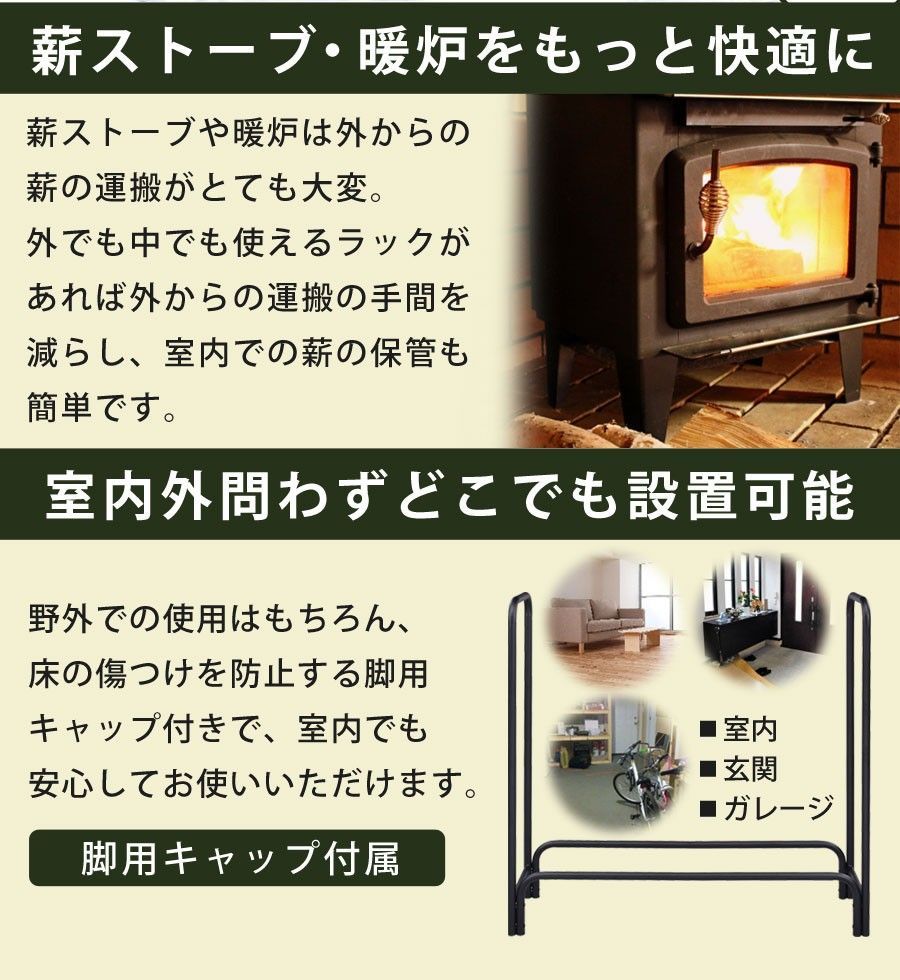 薪ラック ログラック