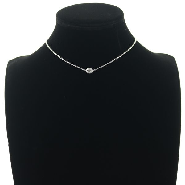 ショーメ ネックレス ダイヤ ダイヤモンド リアンセデュクシオン K18WG  