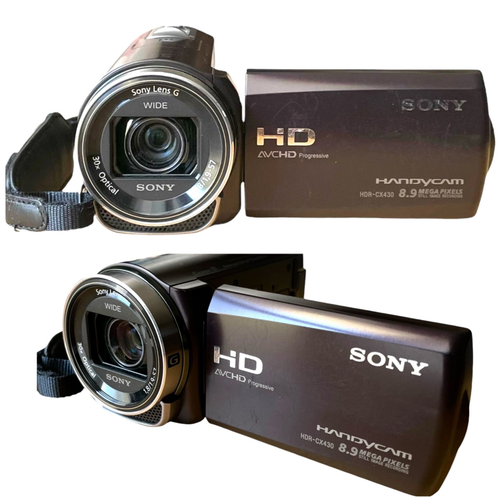 SONY ビデオカメラ HANDYCAM CX430V 光学30倍 内蔵メモリ32GB HDR