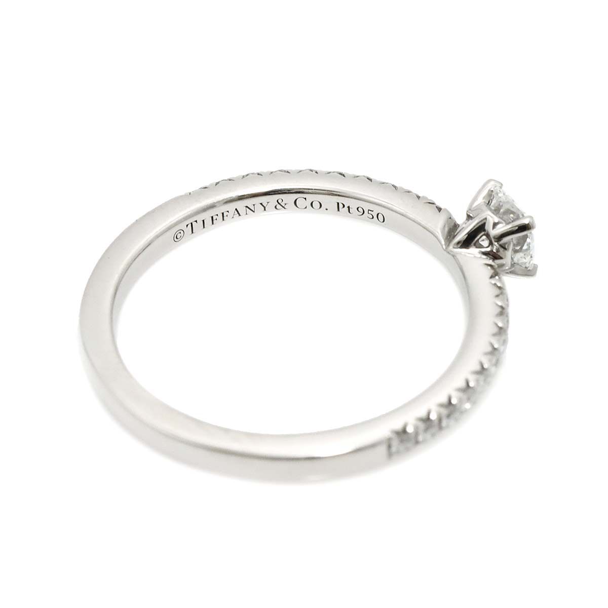 ティファニー 3mm ダイヤモンド エンブレイス フォーエバーリング 鑑定書なし ティファニー 3mm ダイヤモンド エンブレイス フォーエバーリング 鑑定