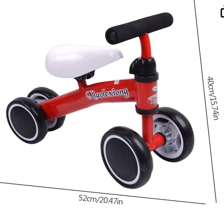 子供用 バランスカー 四輪 赤 - メルカリ 