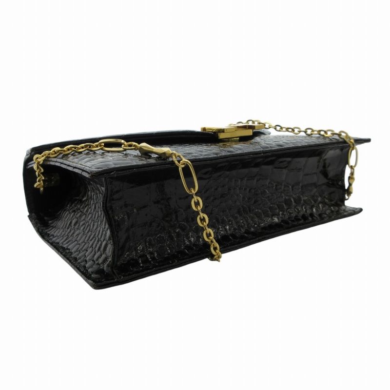 ヒルトン HILTON EUROPEAN COLLECTION ショルダーバッグ レザー クロコ