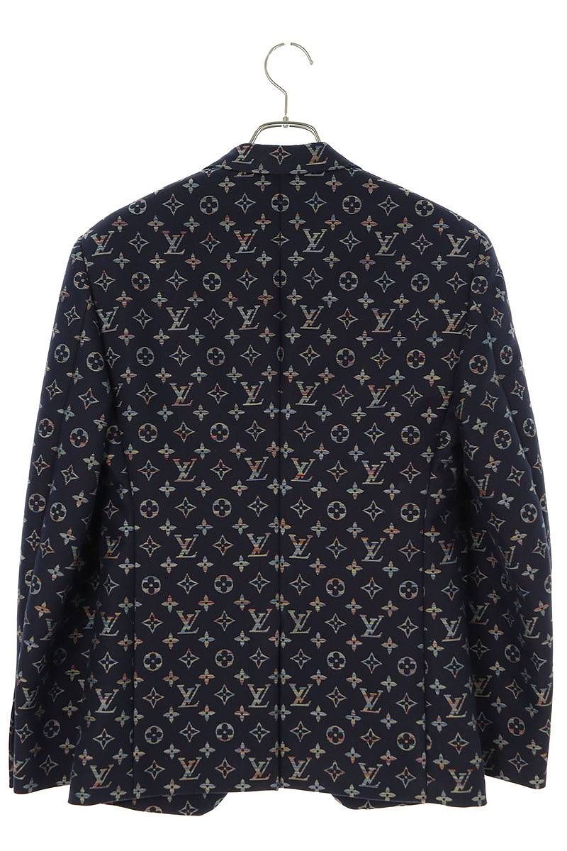 ルイヴィトン RM221F ZIX HMFJ6E モノグラムロゴ総柄テーラード