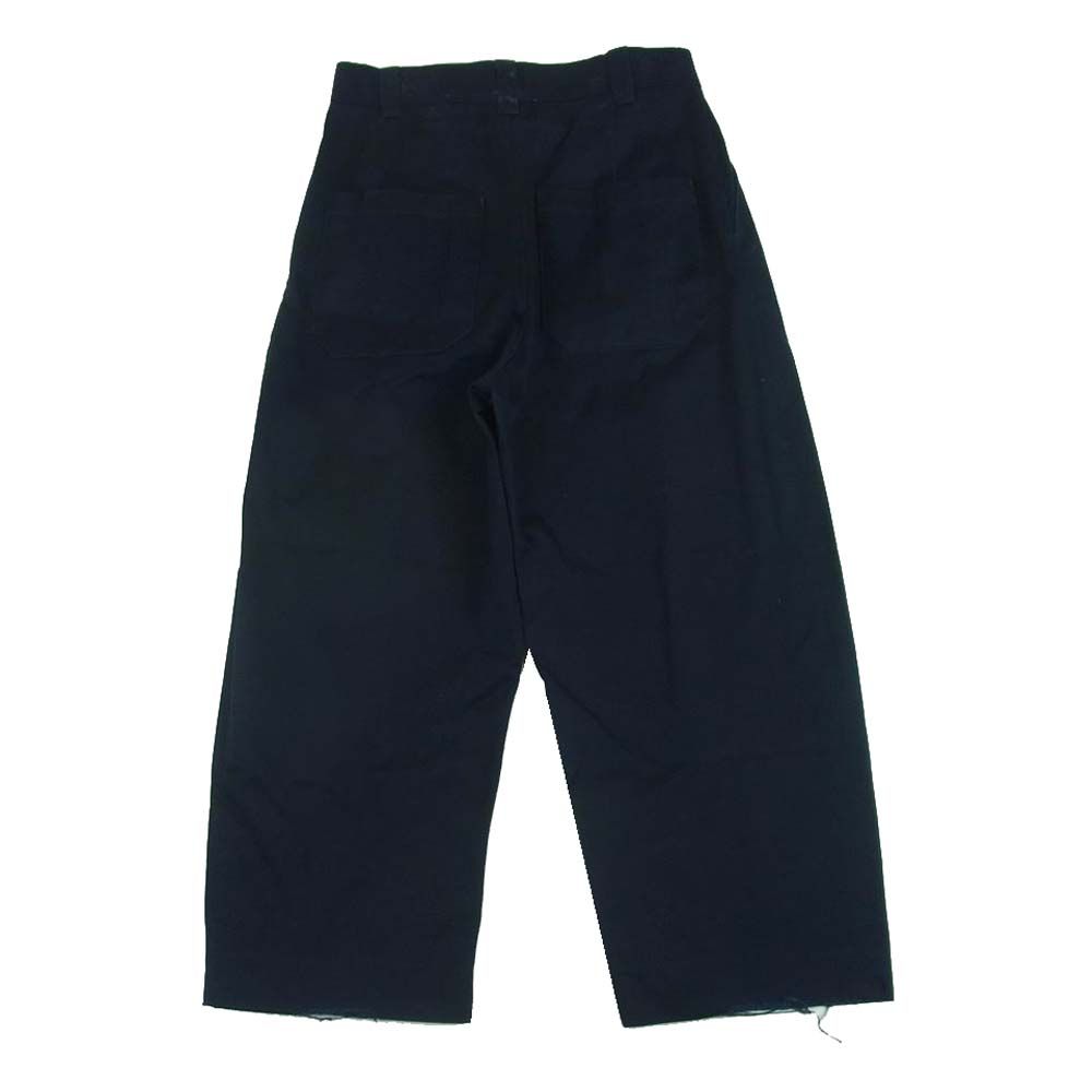 STUDIO NICHOLSON ボリュームパンツ ネイビー S