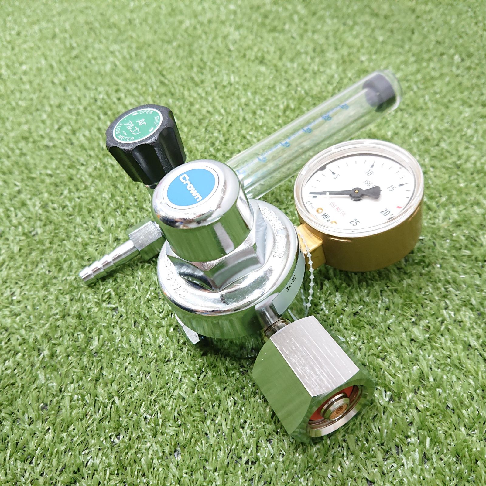 未使用品】ユタカ FR-I アルゴン調整器 流量計付き調整器 [9843