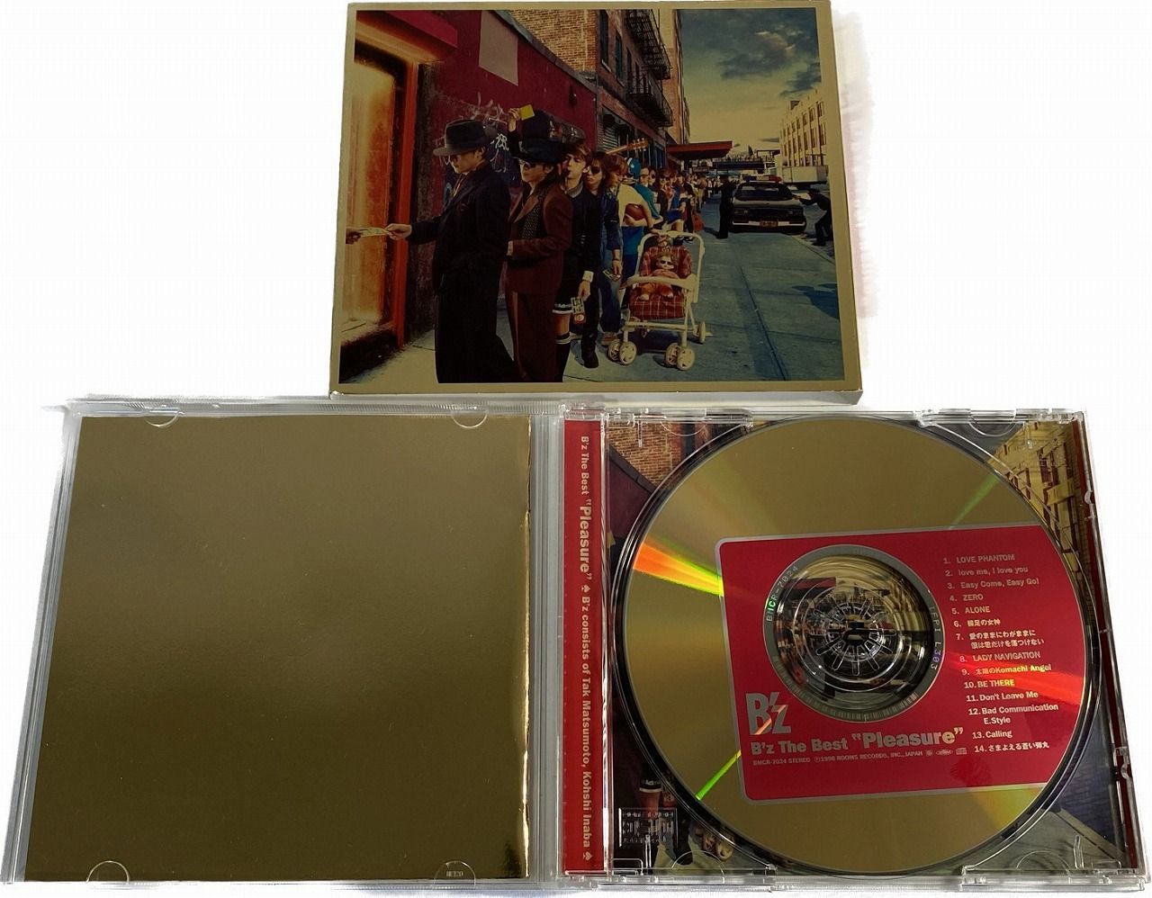 B'z ベスト・アルバム『Pleasure』『Treasure』CD セットの通販