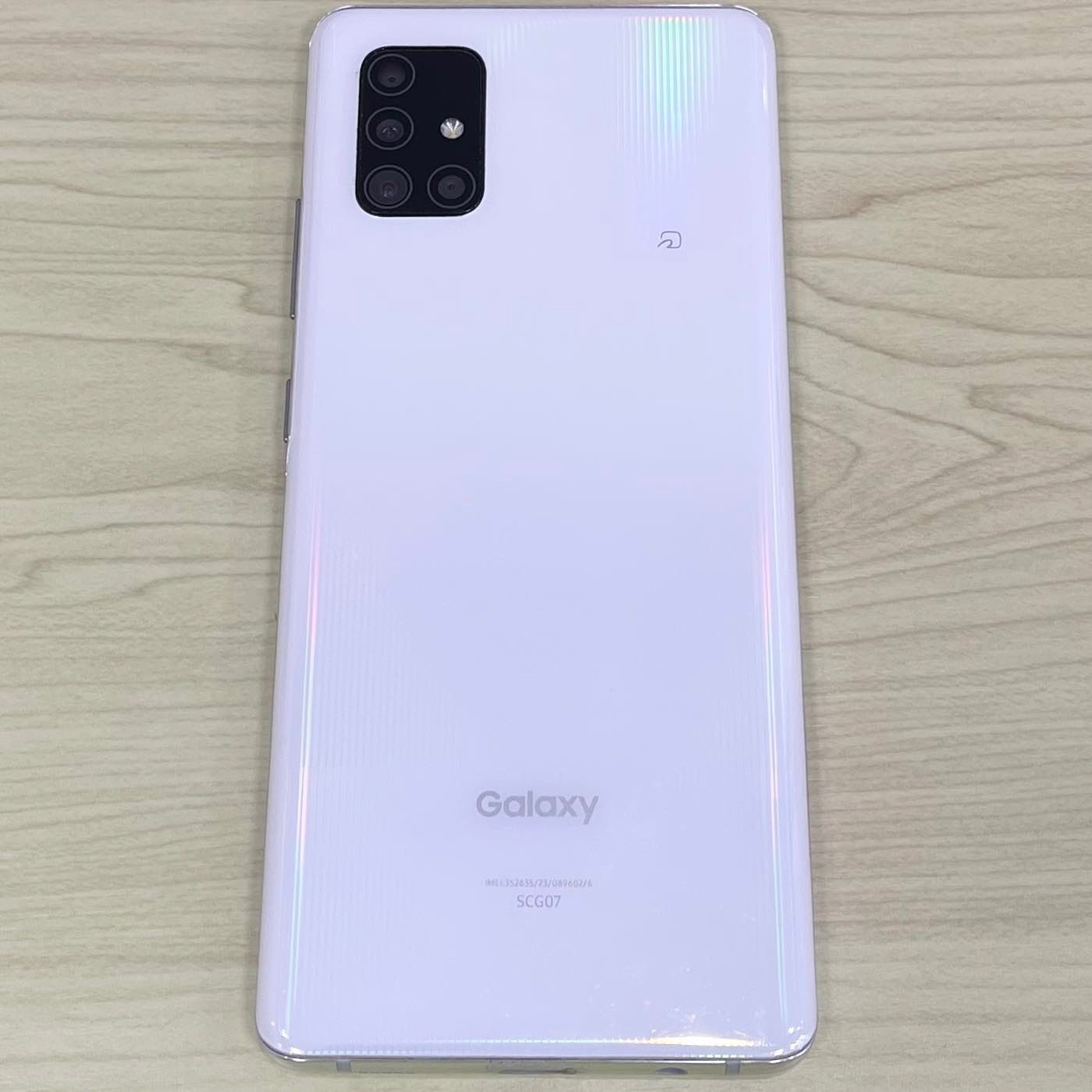 GALAXY A51 5G SCG07 128GB プリズムブリックスホワイト SIM