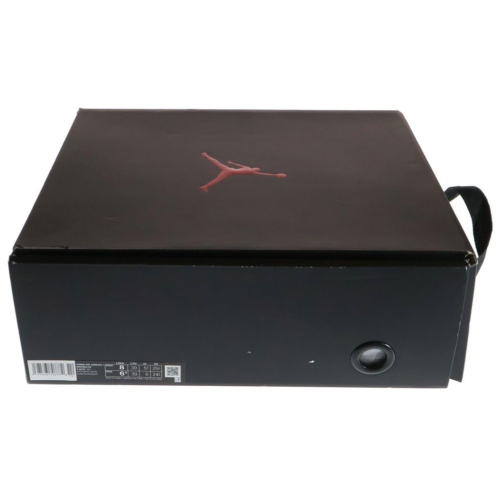 NIKE ナイキ WMNS AIR JORDAN 1 BROOKLYN ジョーダン1 ブルックリン ハイカットスニーカー ホワイト US8|25cm FJ5737-111 KIN-KAAI_COM