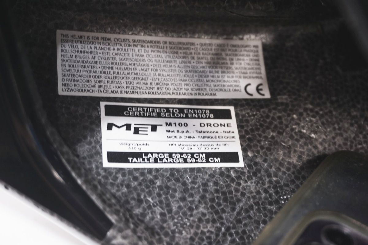 MET メット DRONE HES Lサイズ ヘルメット 世田谷店 BRIGHTFACE_UK