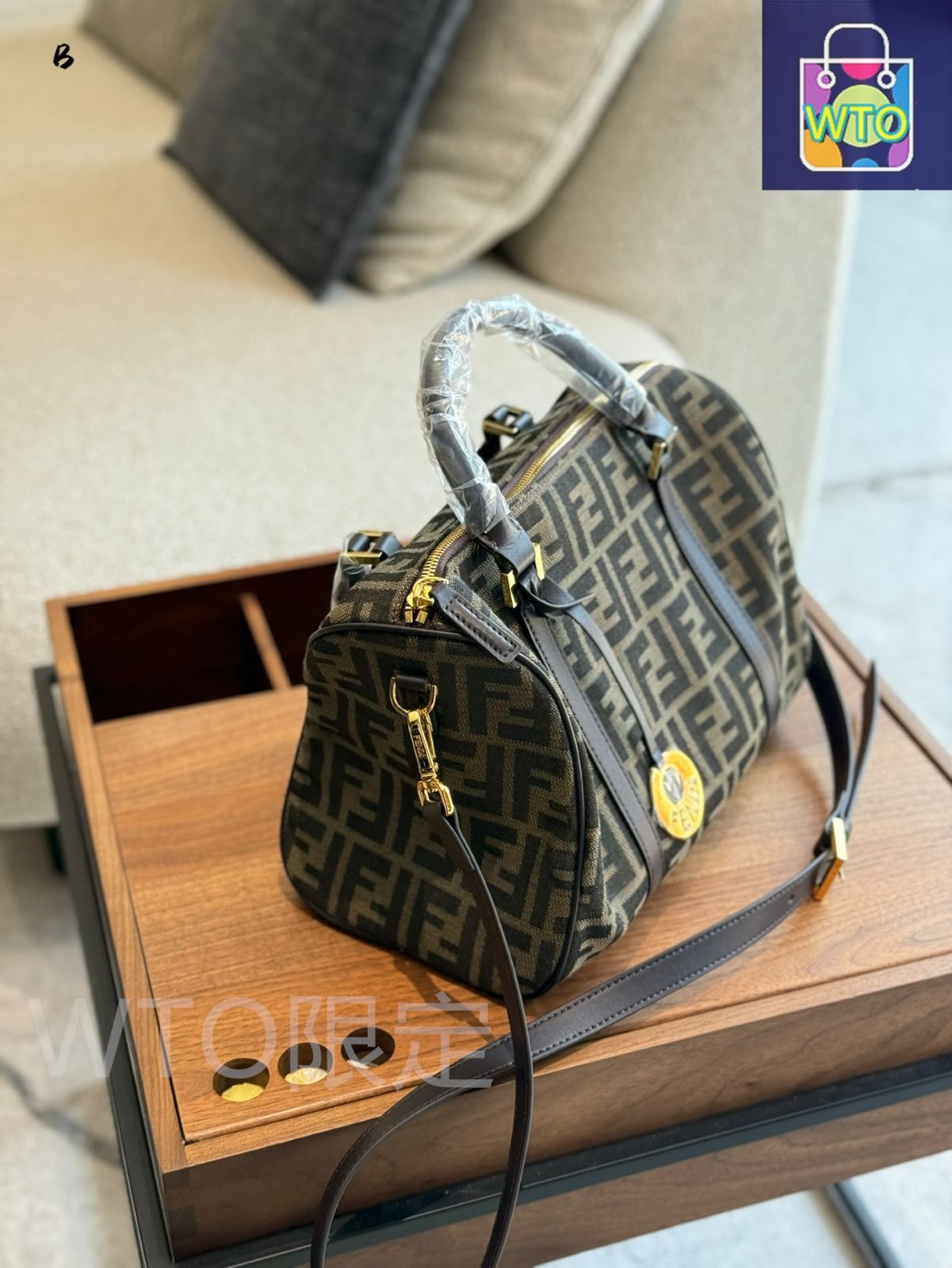 FENDIヴィンテージバック 今日特価】Fendi フェンディ ヴィンテージモノグラム ピロー