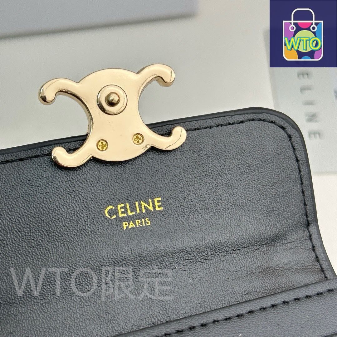 【関税&送料込】Celine Porta Carte 関税補償】お財布としても♡小バッグ用に♪カードケース (CELINE