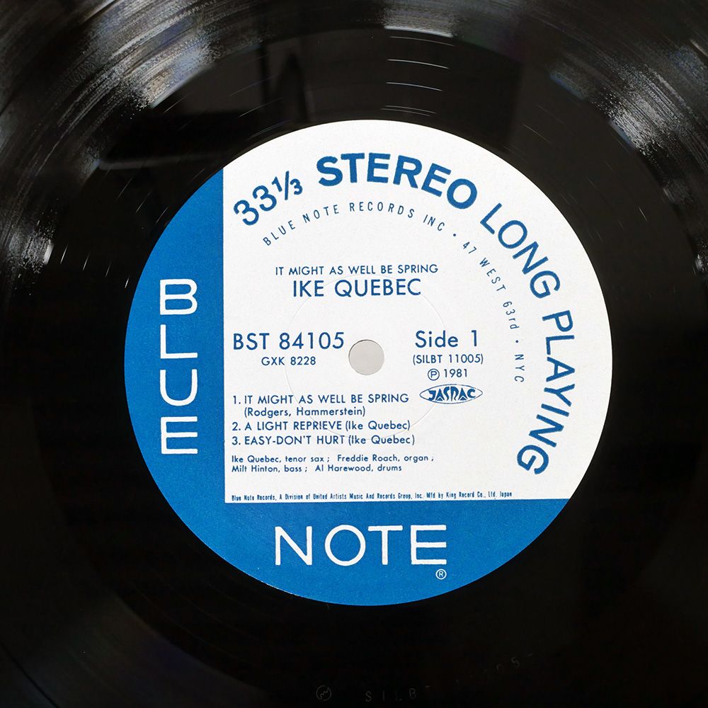 当店の商品全て正規品！ 盤 IKE QUEBEC IT MIGHT AS WELL BE BLUE NOTE GXK8228 LP 2025超人気。
